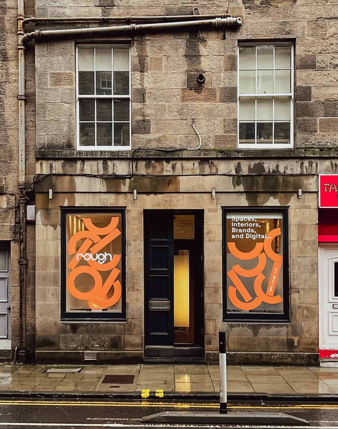 Rough studio — Edinburgh exterior