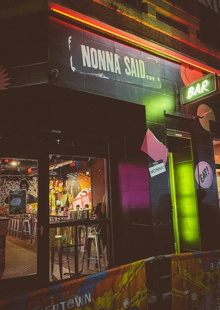 Nonna Said — restaurant exterior, Glasgow
